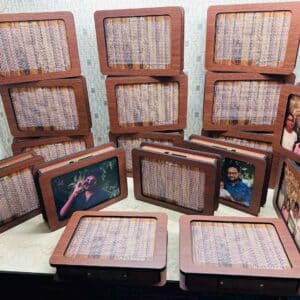 Custom Piggy Bank with Photo – MDF Saving Box