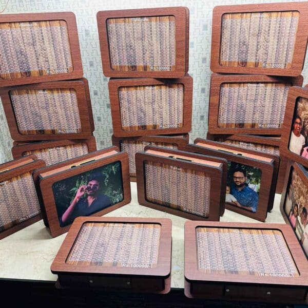 Custom Piggy Bank with Photo – MDF Saving Box
