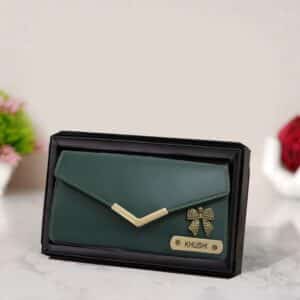 Customised 3 Fold Womens Wallet with Name