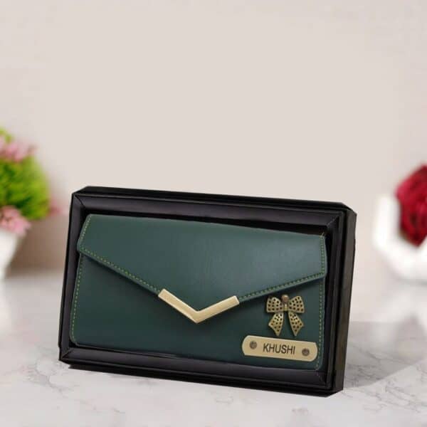 Customised 3 Fold Womens Wallet with Name - Image 9