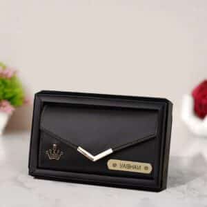 Customised 3 Fold Womens Wallet with Name