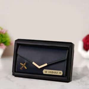Customised 3 Fold Womens Wallet with Name