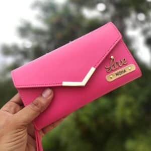 Customised 3 Fold Womens Wallet
