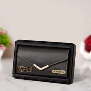 Customised 3 Fold Womens Wallet with Name