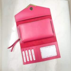 Customised 3 Fold Womens Wallet with Name