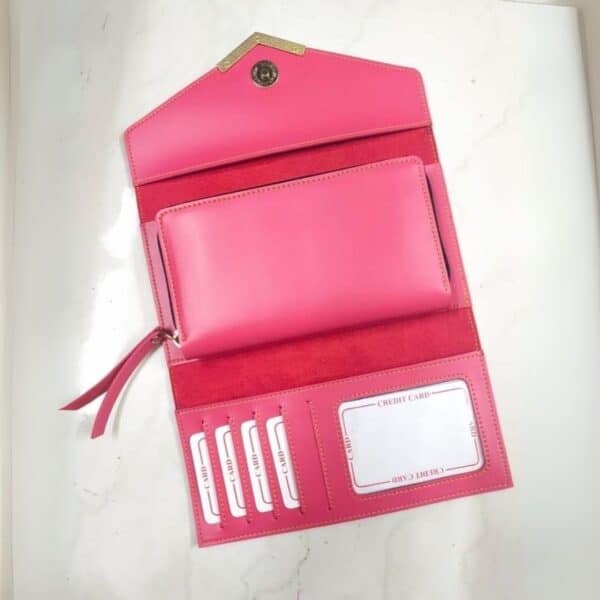 Customised 3 Fold Womens Wallet with Name - Image 2