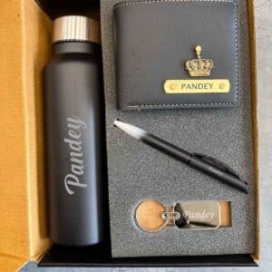 Hycross Custom Gift Set – Bottle, Wallet, Pen & Keychain