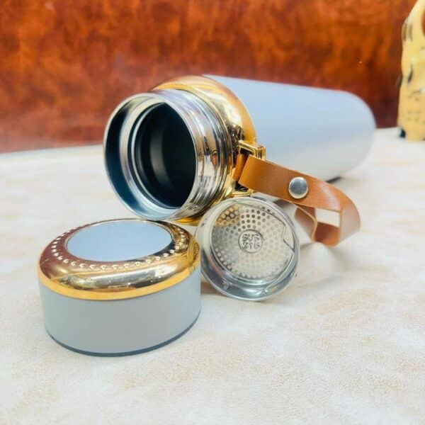 Premium Pastel Insulated Bottles - Stylish with Leather Strap - Image 2