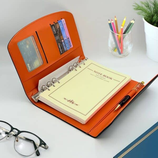 Customised Folder Diary with Name - Replaceable Pages - Image 2
