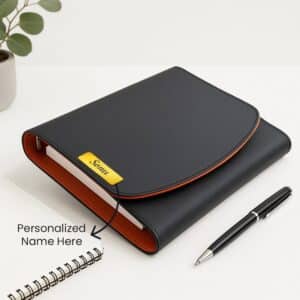 customised folder diary