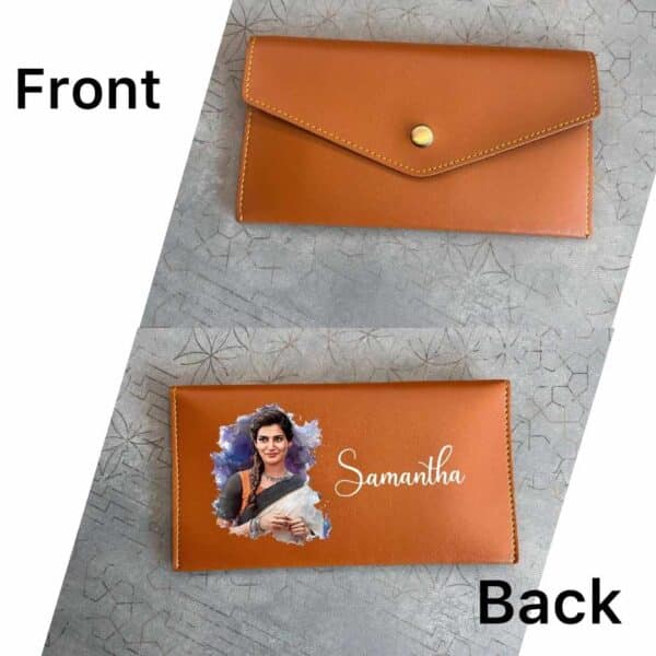 Customised Womens Wallet with Photo And Name - Image 3