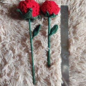 Handmade Crochet Rose