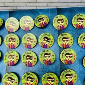 high quality sublimation badges