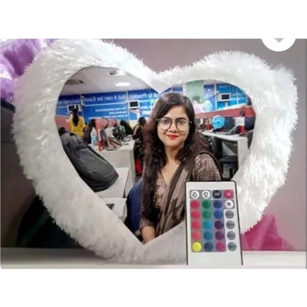Personalized Fur Cushion – Multiple LED & Shape Options - Image 4