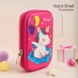 personalized unicorn pencil case