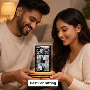 Personalized Film Strip LED Photo Frame Lamp – Custom Memory Light with UV Printed Images