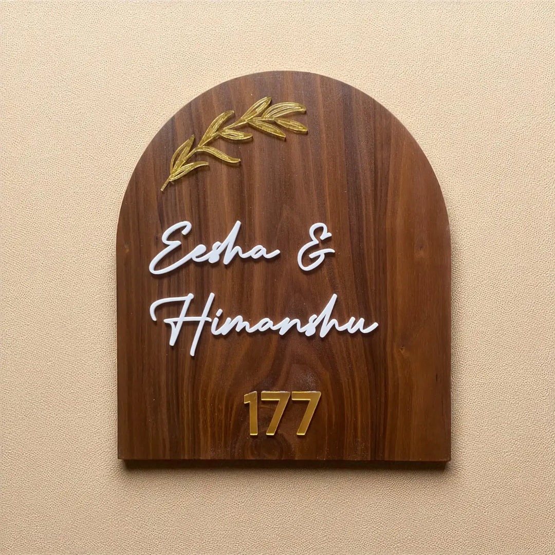 House Name Plate